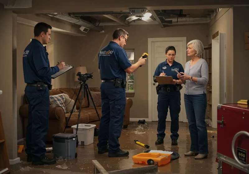 Water Damage Assessment and Insurance Documentation process in Baden, PA